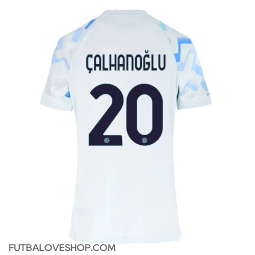 Dres Inter Milan Hakan Calhanoglu #20 Preč pre Ženy 2025-26 Krátky Rukáv